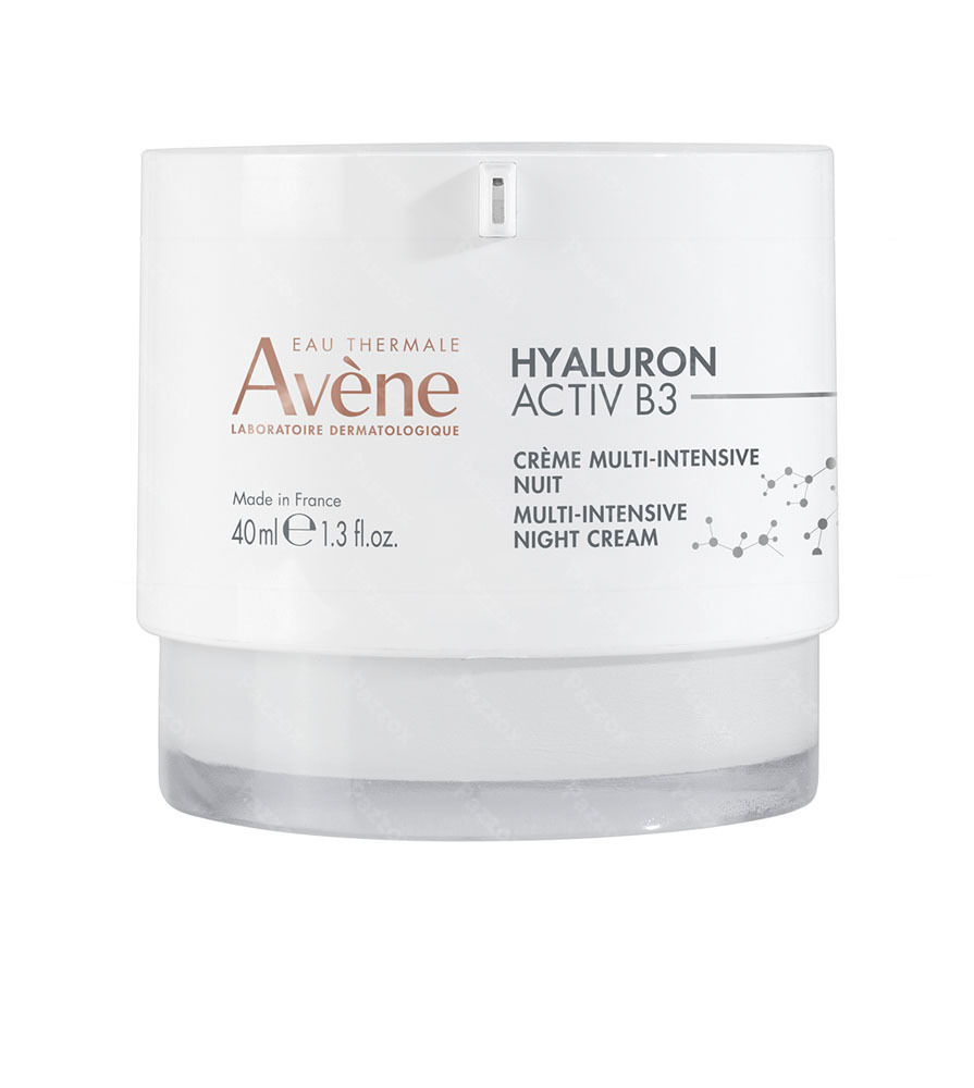 Avène Hyaluron Activ B3 Crème multi-intensive nuit anti-âge, Niacinamide & Rétinaldéhyde 40ml
