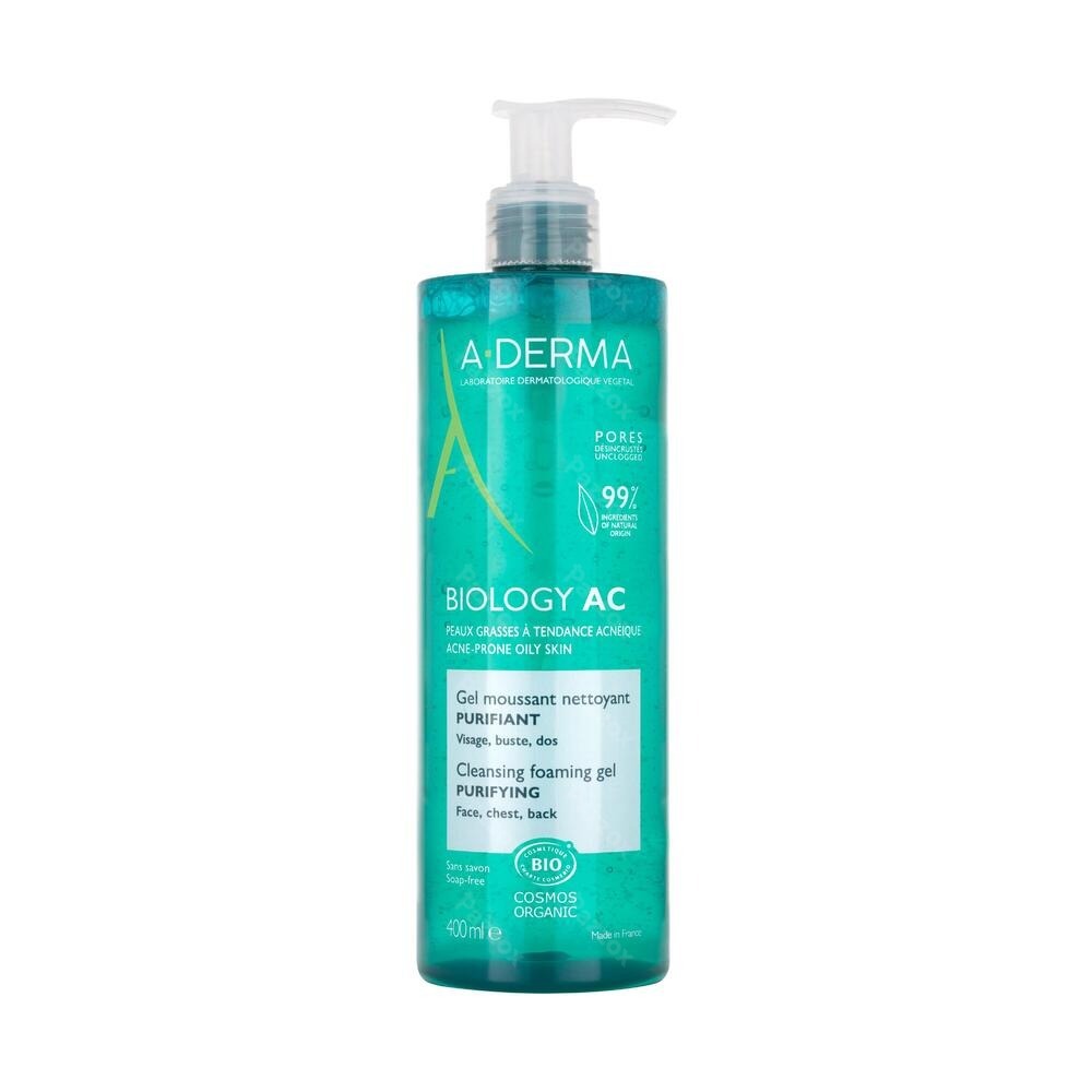 A-Derma Biology Acné Zuiverende Schuimgel 400ml