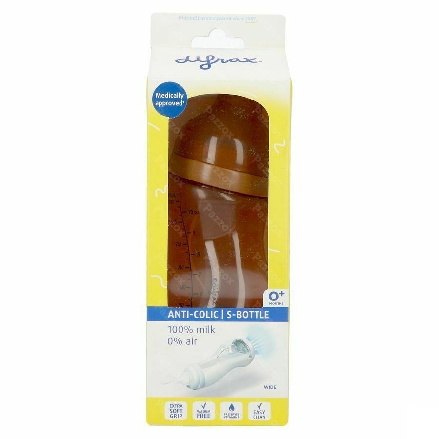 Difrax Biberon-s Natural Caramel 250ml