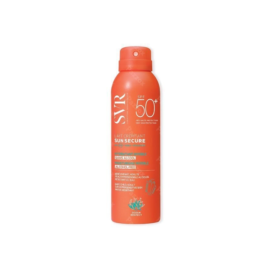 SVR Sun Secure Lait Crépitant Spray SPF50+ 200 ml