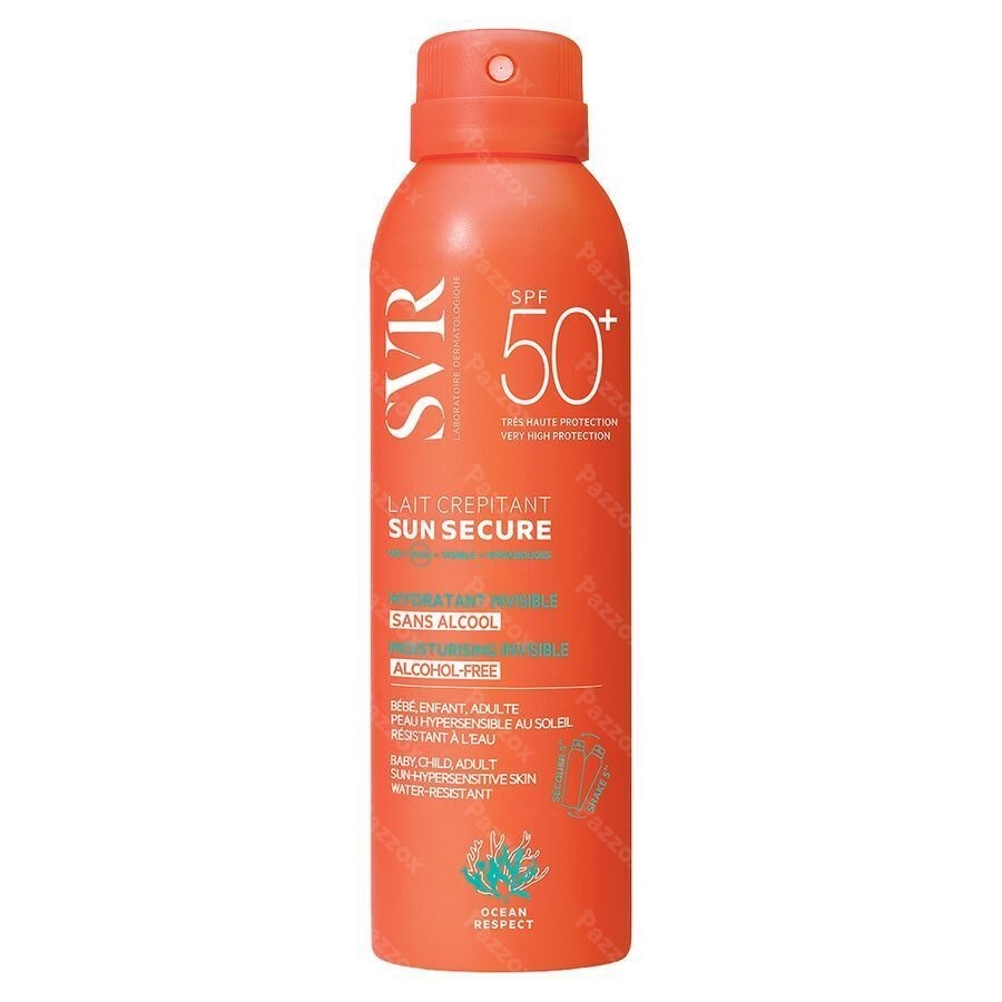SVR Sun Secure Lait Crépitant Spray SPF50+ 200 ml