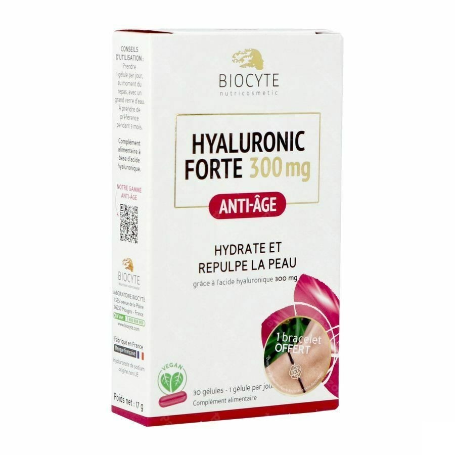 Biocyte Hyaluronic Forte 300mg Caps 30 Nf Blister