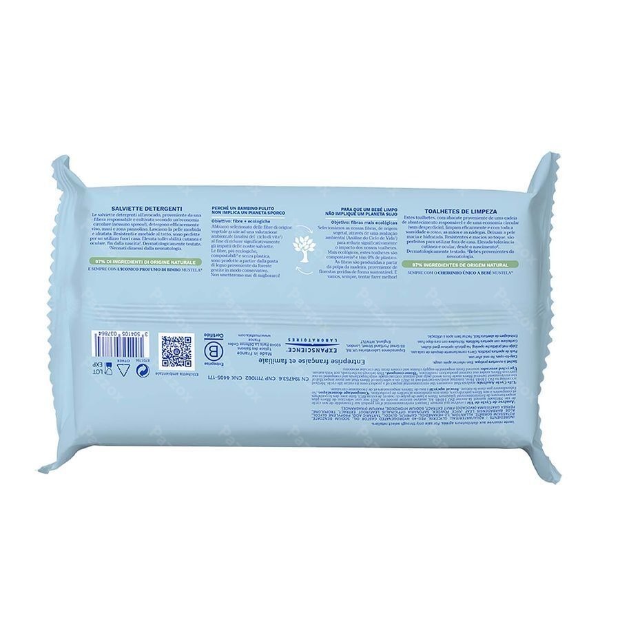 Mustela Ch Lingettes Nettoyantes 60