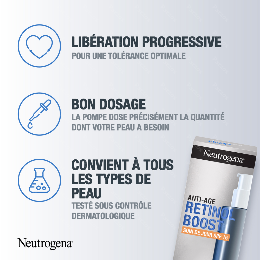 Neutrogena Retinol Boost Creme Jour Ip15 50ml
