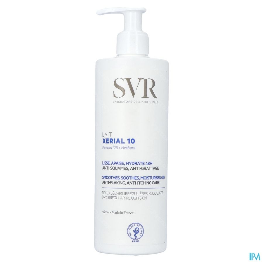 SVR Xérial 10 Lait Corps Fl Pompe 400ml Nf