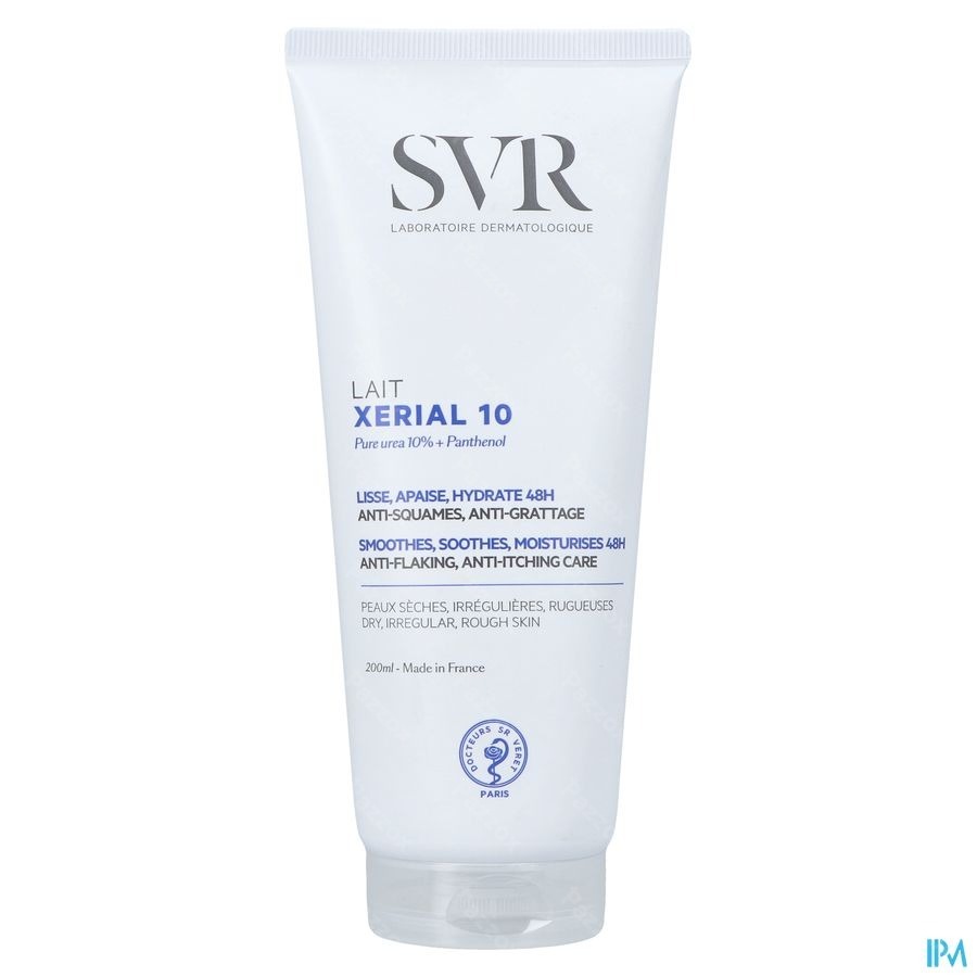 SVR Xérial 10 Lait Corps Tube 200ml 