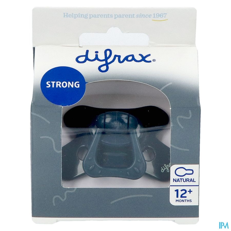 Difrax Sucette Natural 12m+ Uni Blackberry