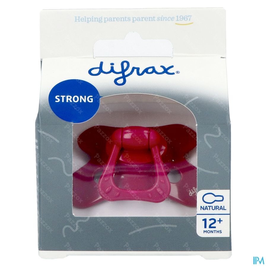 Difrax Sucette Natural 12m+ Uni Wildberry