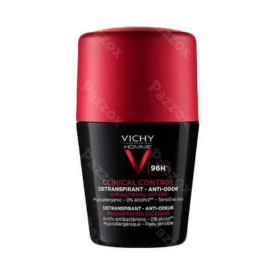 Vichy Homme Deo Roll-on Clinical Control 96h Detranspirant 50ml