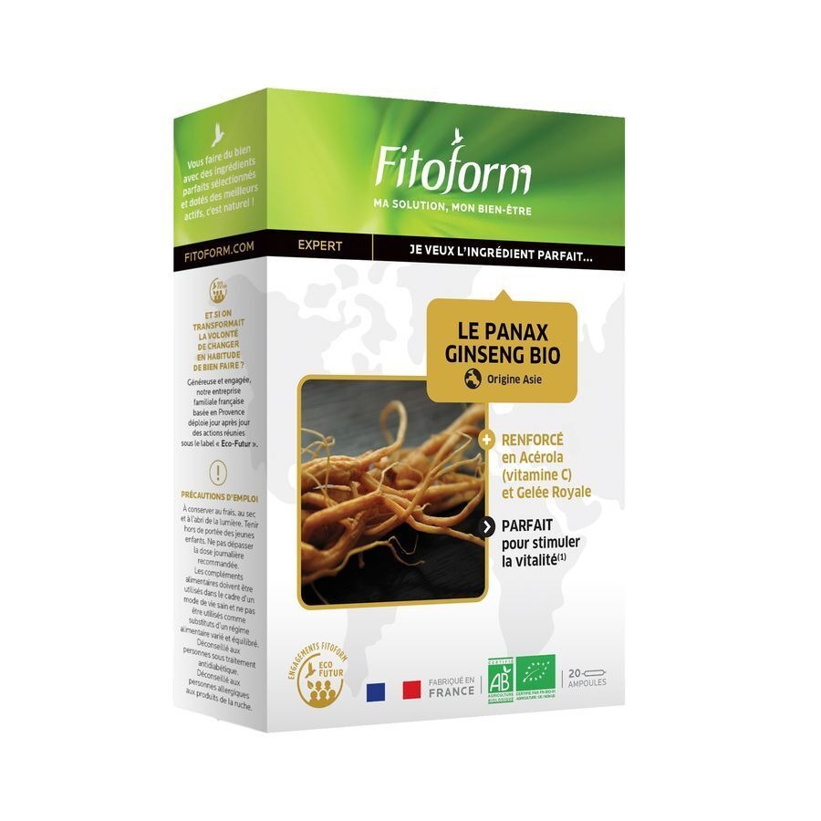 Panax Ginseng Bio Amp 20 Fitoform