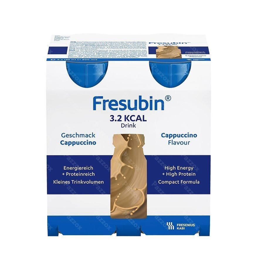 Fresubin 3.2 Kcal Drink Cappucino 4x125ml