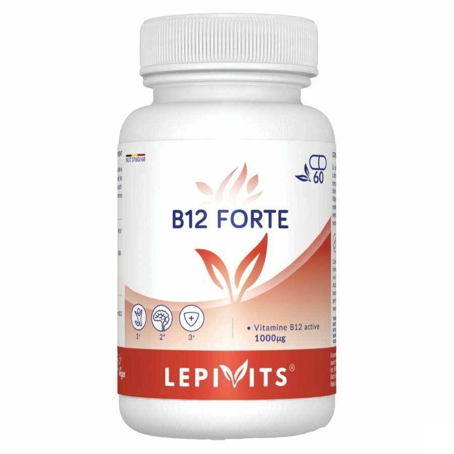 B12 Forte Pot Caps 60 Lepivits