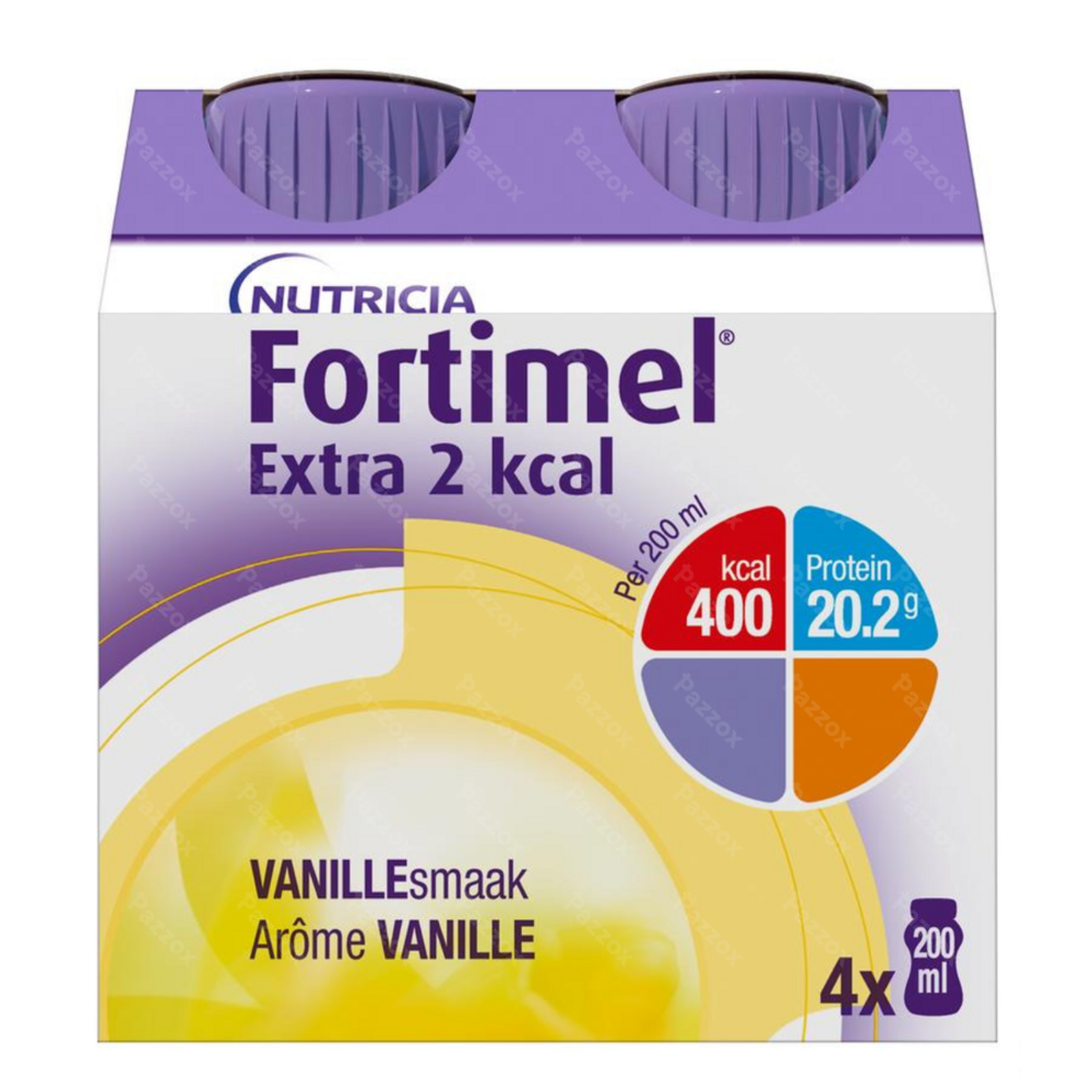 Fortimel Extra 2 Kcal Vanille 4x200ml