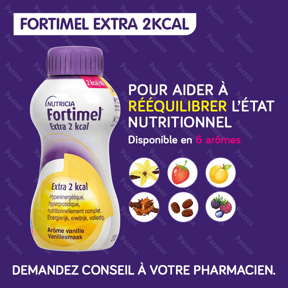 Fortimel Extra 2 Kcal Vanille 4x200ml