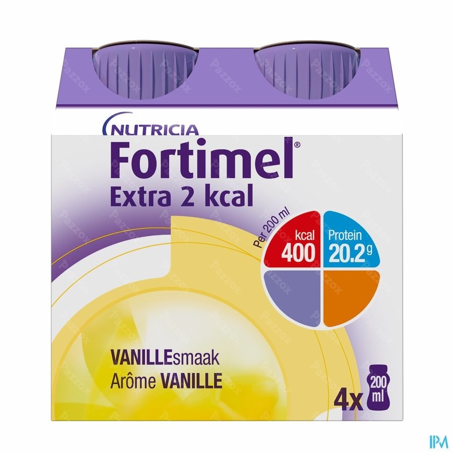 Fortimel Extra 2 Kcal Vanille 4x200ml