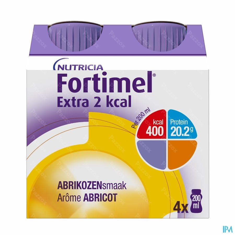 Fortimel Extra 2kcal Abricot 4x200ml