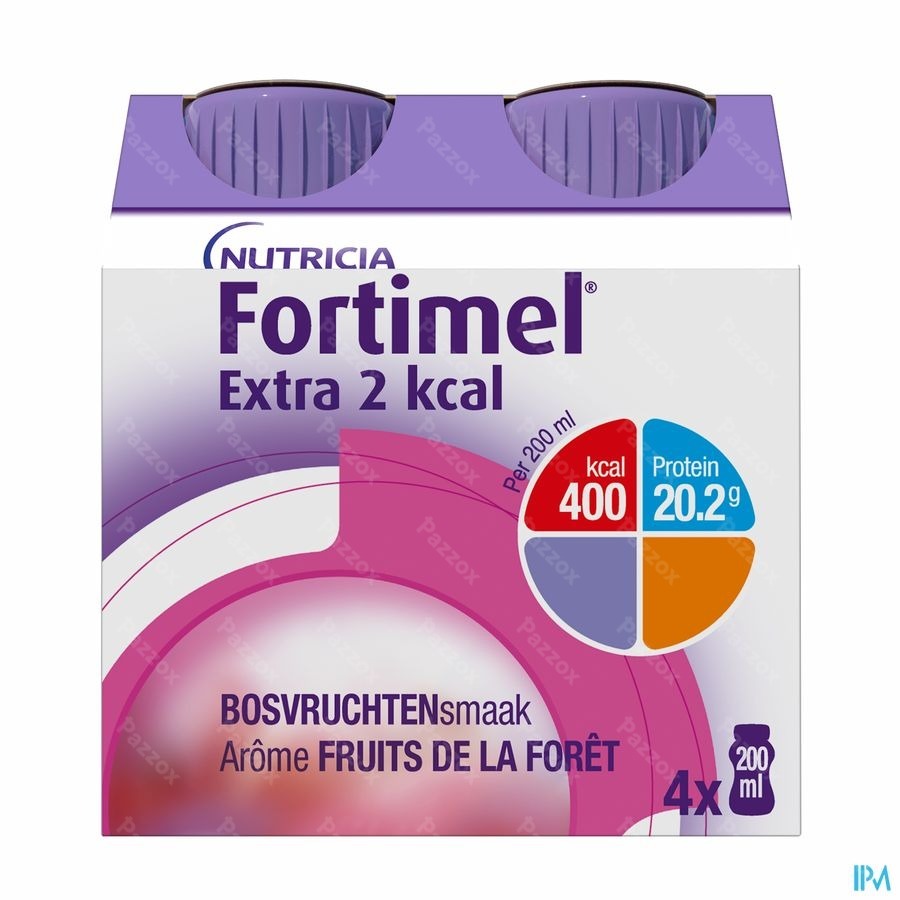 Fortimel Extra 2kcal Fruits Foret 4x200ml