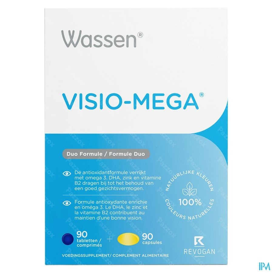 Revogan Visio-MEGA 90 Comprimés + 90 Gélules