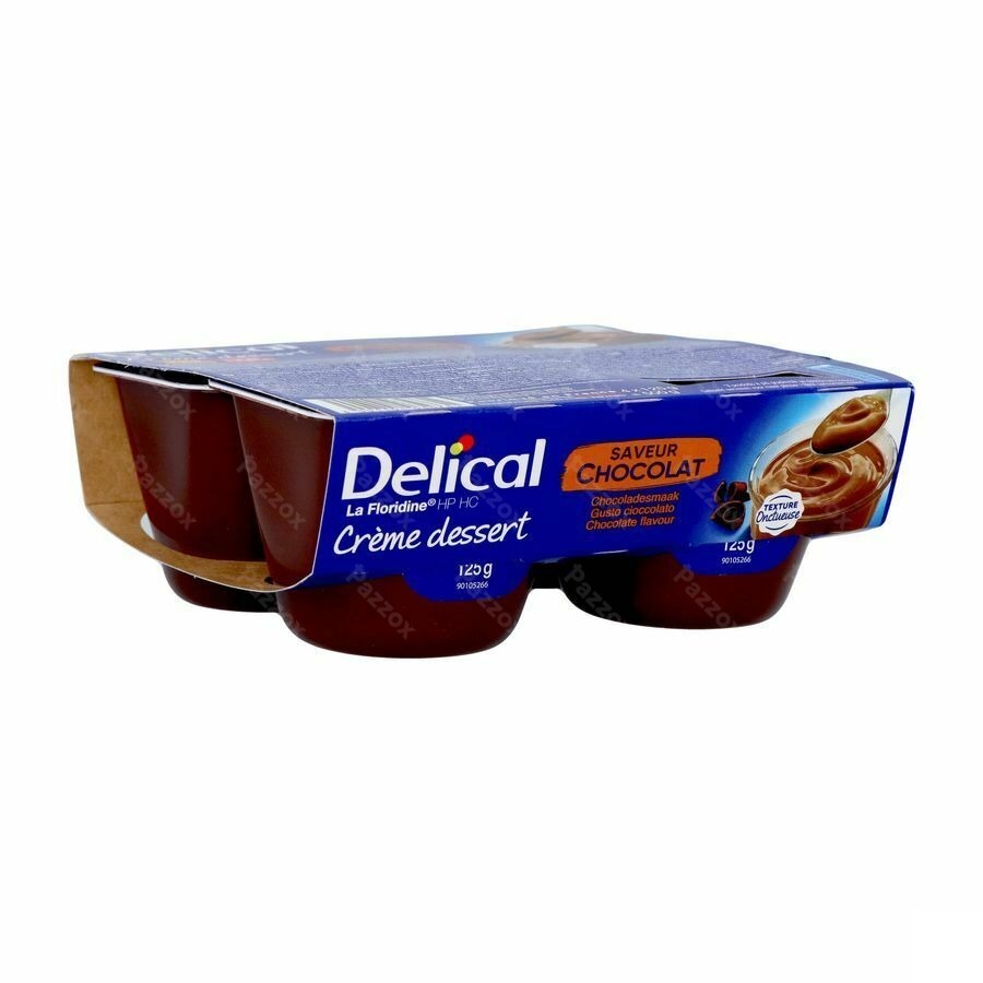 Delical Creme Dessert La Floridine Chocolat 4x125g