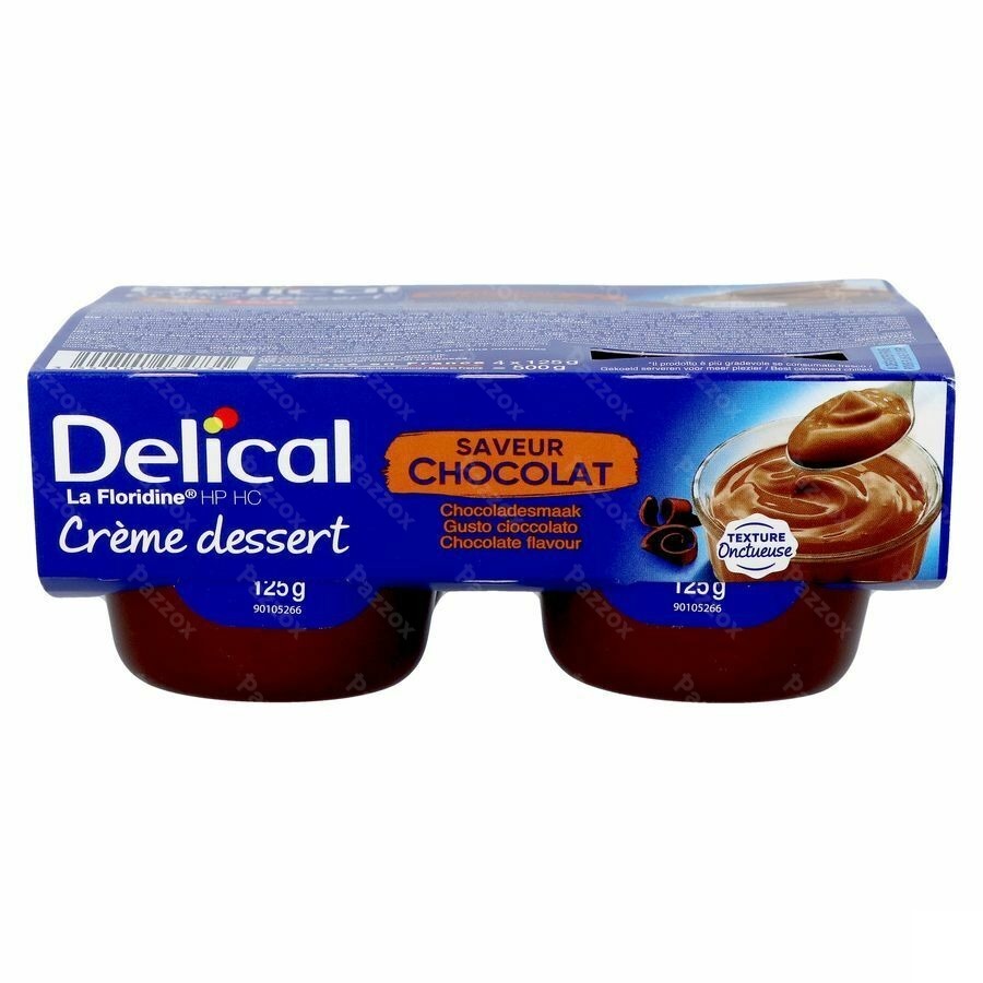 Delical Creme Dessert La Floridine Chocolat 4x125g