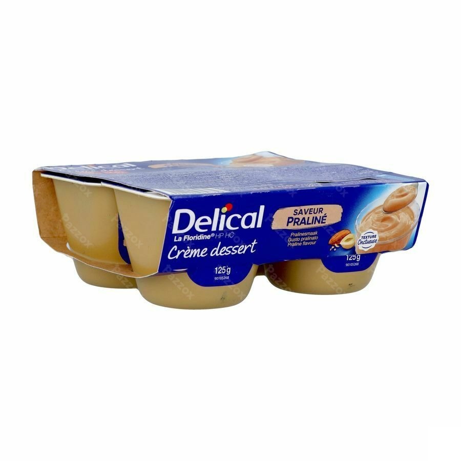 Delical Creme Dessert La Floridine Praline 4x125g