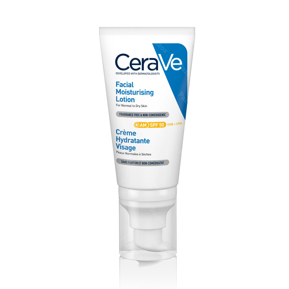 CeraVe Crème Hydratant Visage SPF50 52ml