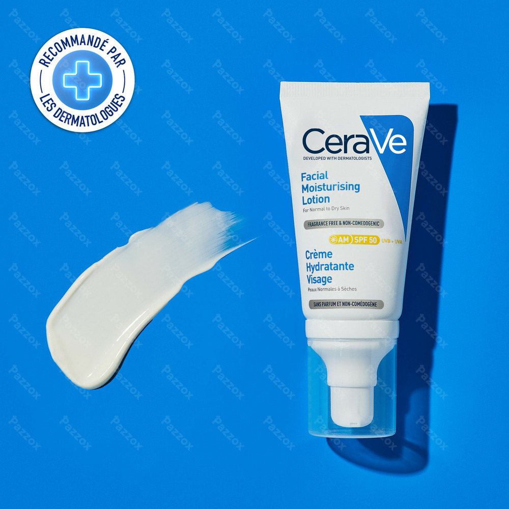 CeraVe Crème Hydratant Visage SPF50 52ml