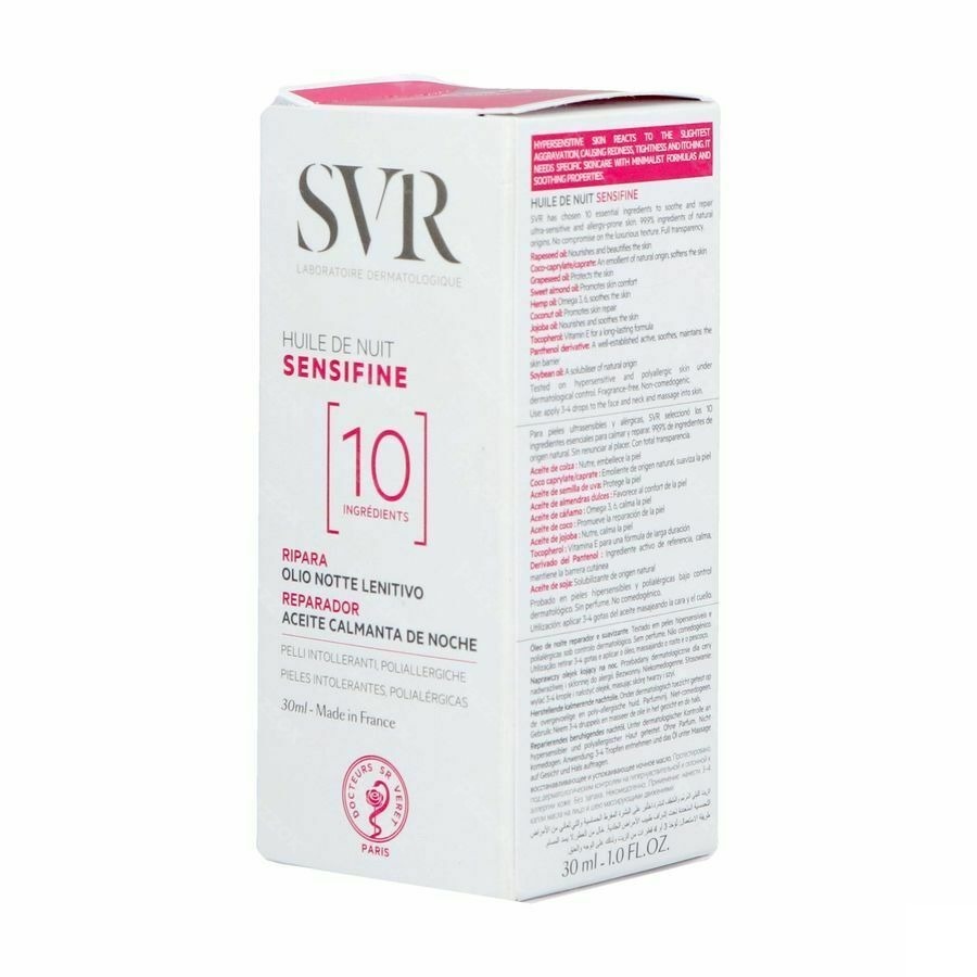 Svr Sensifine Huile Nuit 30ml