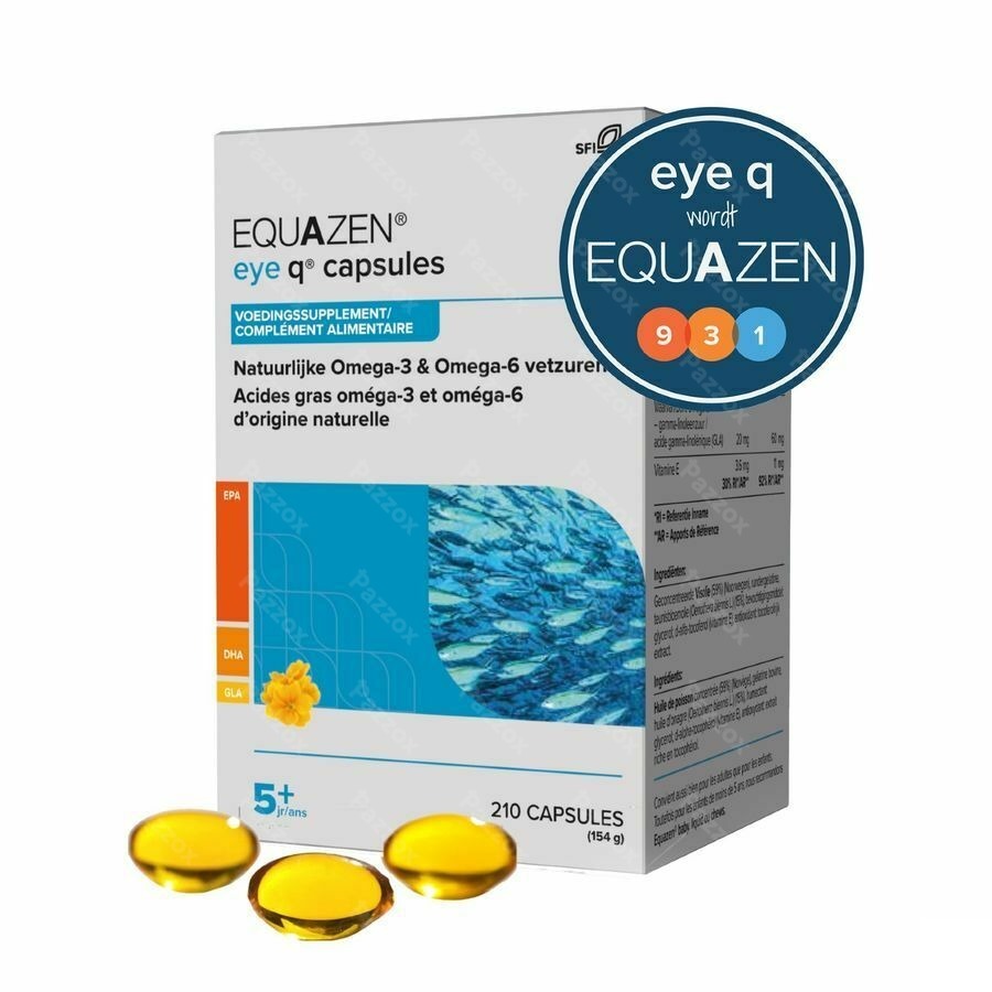 Springfield Equazen Omega-3 & 6-vetzuren 210 Gélules