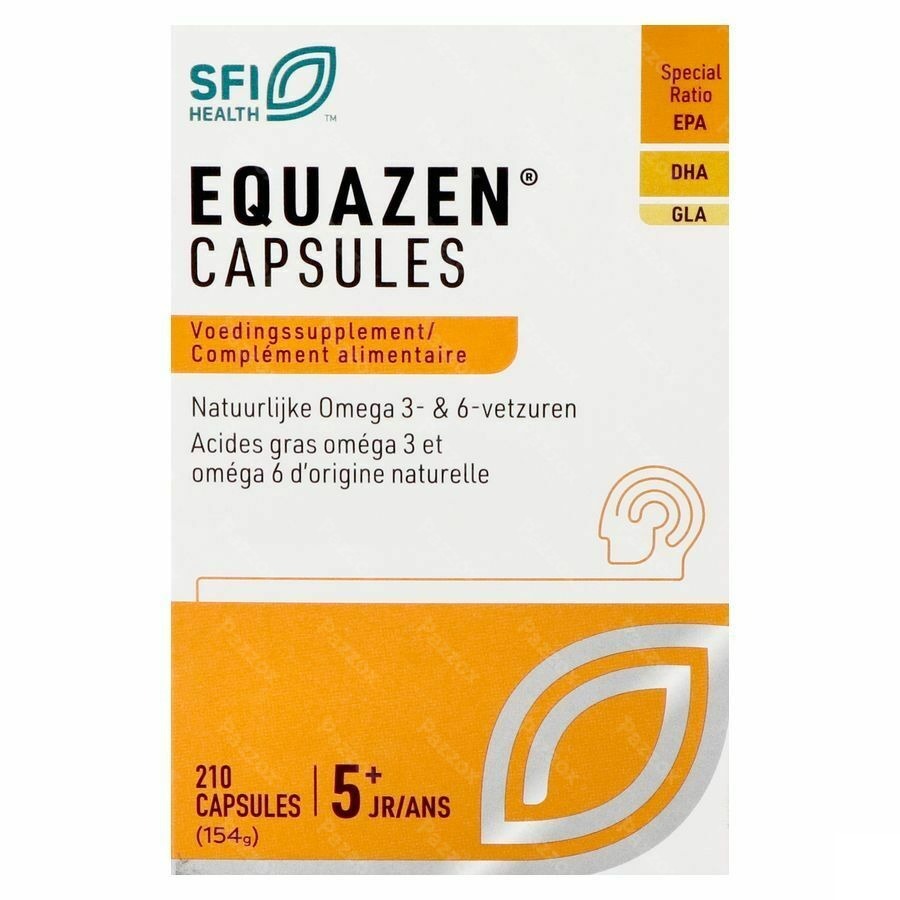 Springfield Equazen Omega-3 & 6-vetzuren 210 Gélules