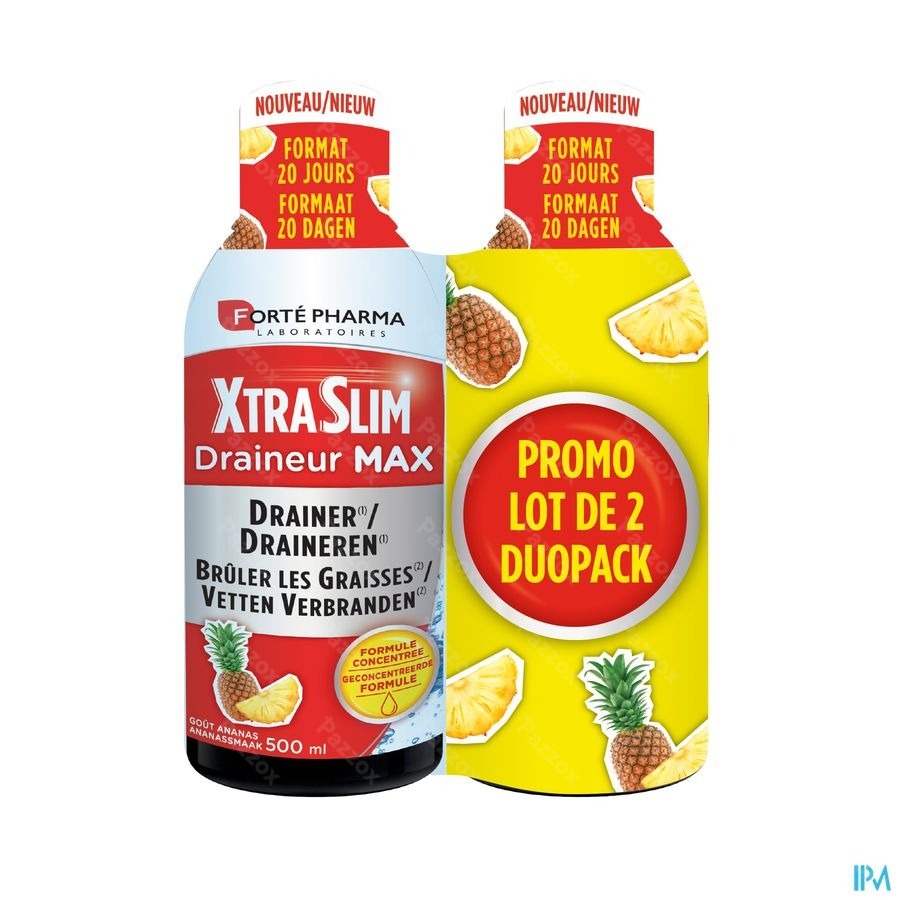 Forté Pharma Draineur Max Duo 2x500ml