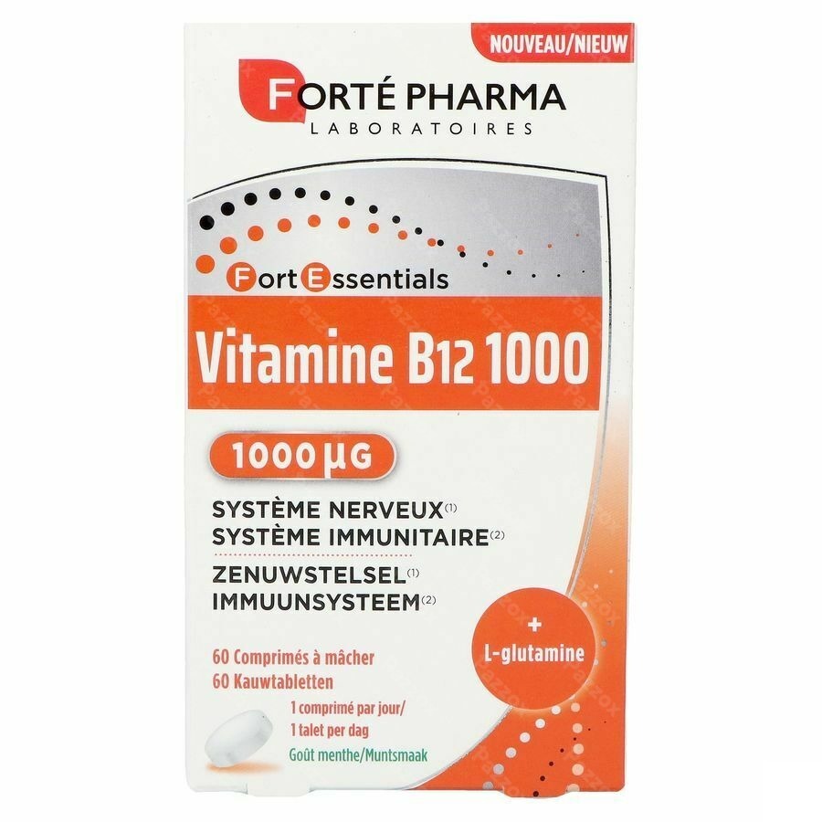 Forté Pharma Vitamine B12 1000 60 Comprimés