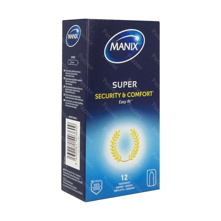 Manix Super Preservatifs 12