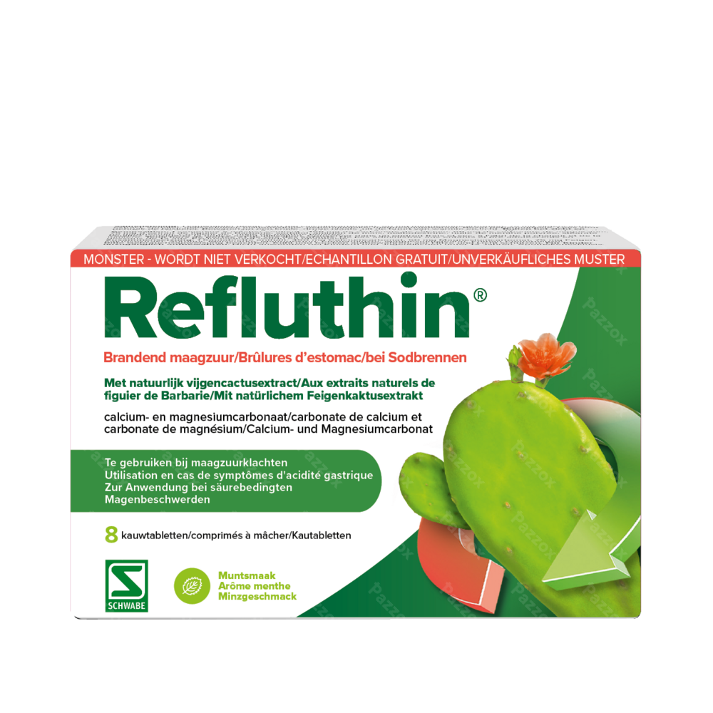 Refluthin Menthe 48 Comprimés à Croquer