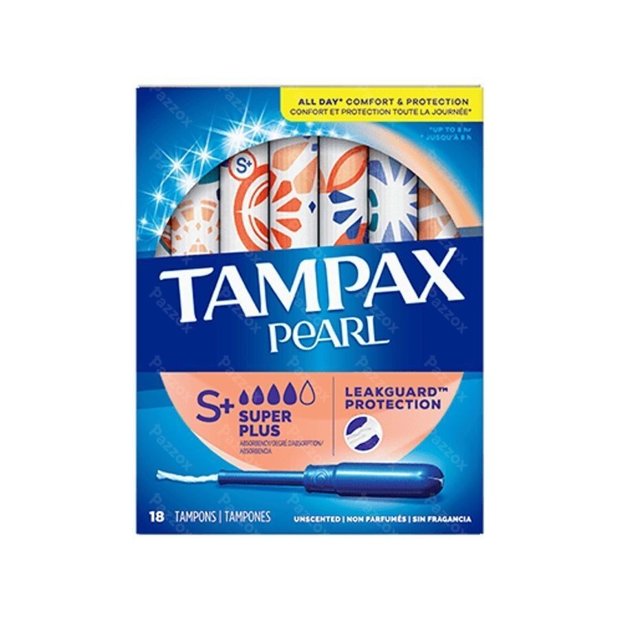 Tampax Pearl Compak Super Plus 18