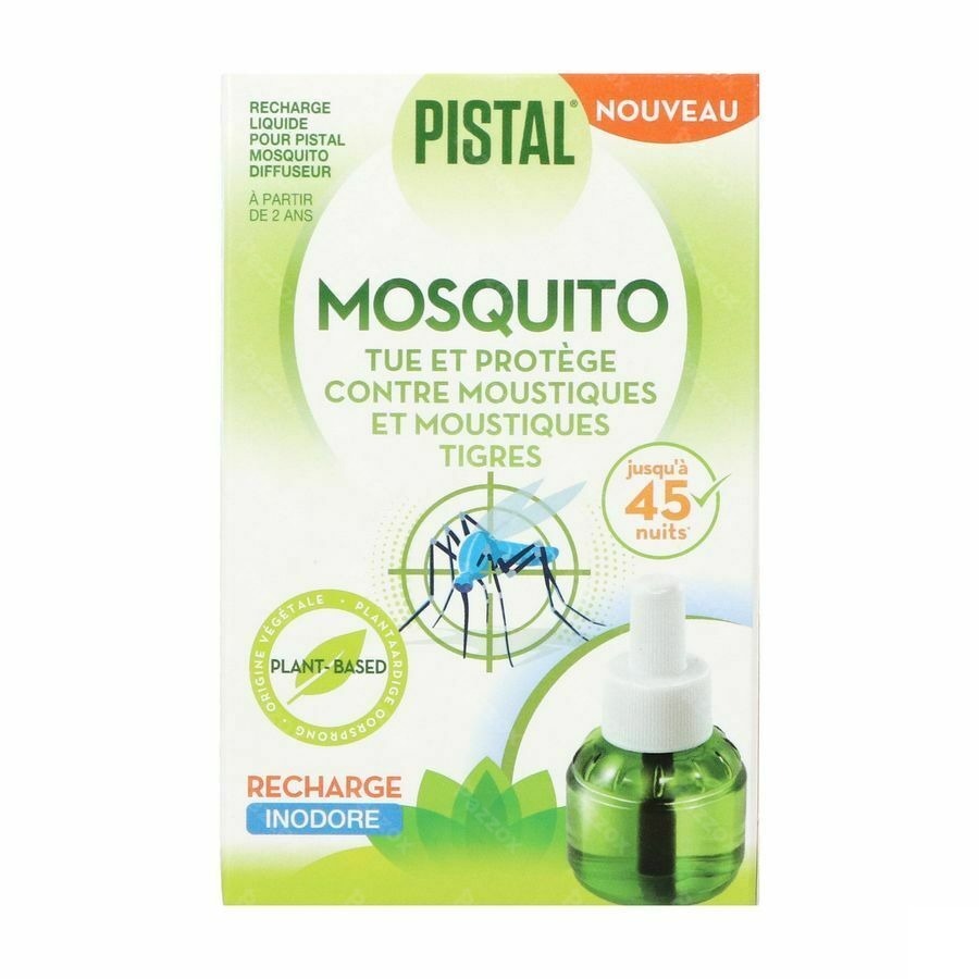 Pistal Mosquito Diffuseur Electrique Recharge