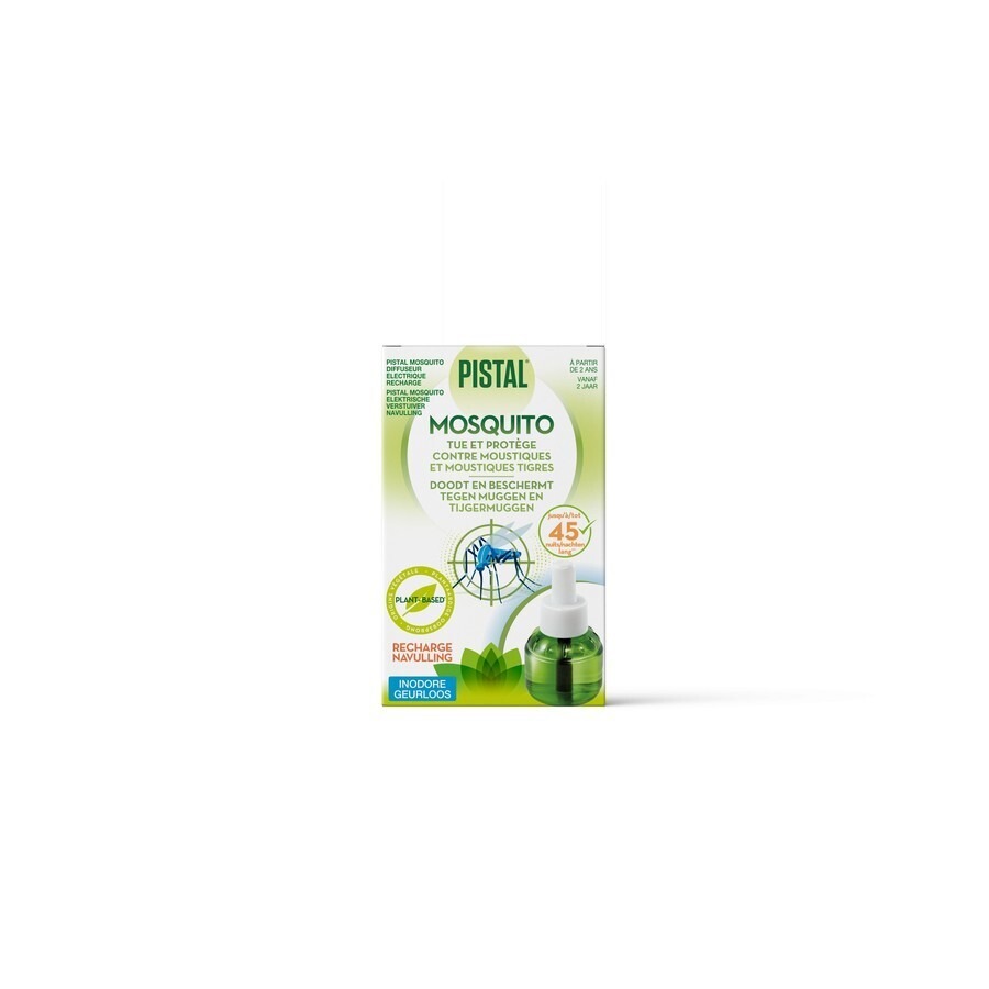 Pistal Mosquito Diffuseur Electrique Recharge