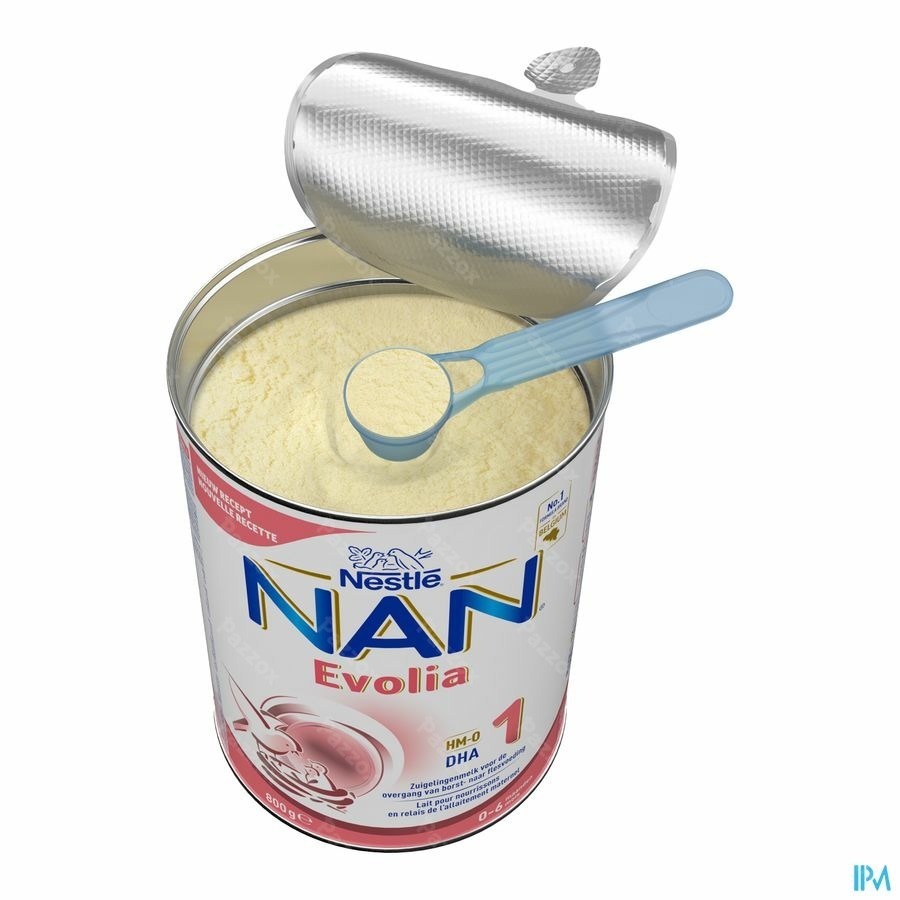 Nan Evolia 1 Lait pour Nourrissons Bébé 800g