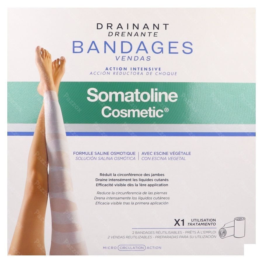 Somatoline Cosm. Bandages Drainant Starterkit