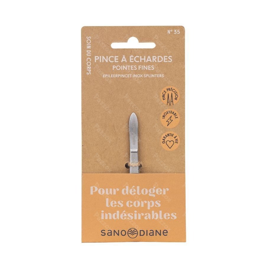 Sanodiane 35 Pince Echardes Inox