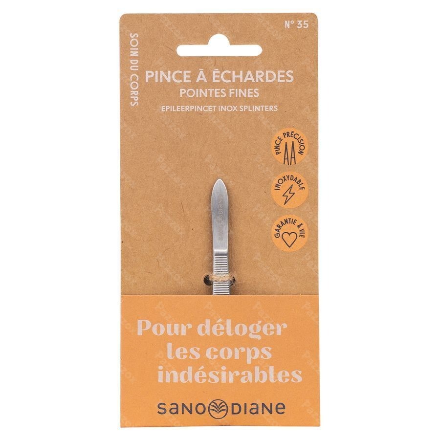Sanodiane 35 Pince Echardes Inox
