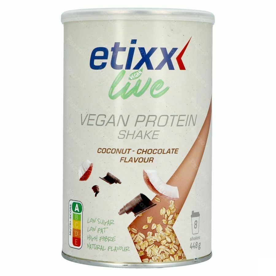 Etixx Live Vegan Protein Shake Coco-Choco 448g