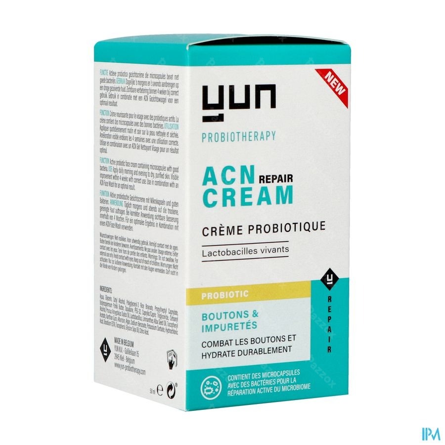 Yun ACN Probiotic Crème Jour et Nuit 50ml
