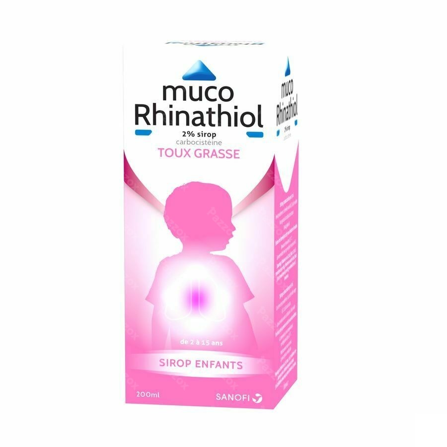 Muco Rhinathiol 2% Enfant Sirop 200ml