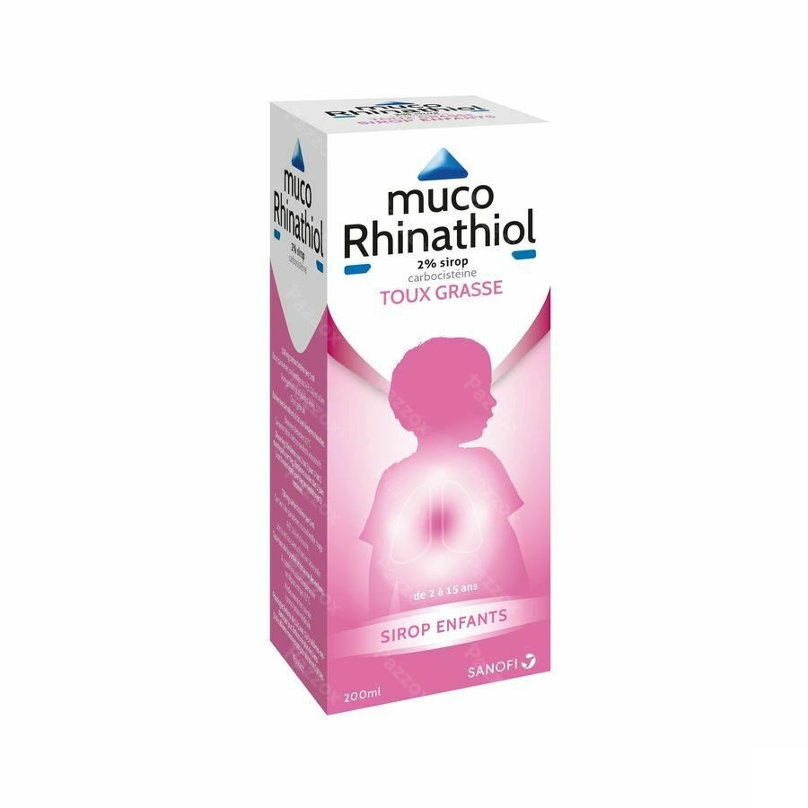 Muco Rhinathiol 2% Enfant Sirop 200ml