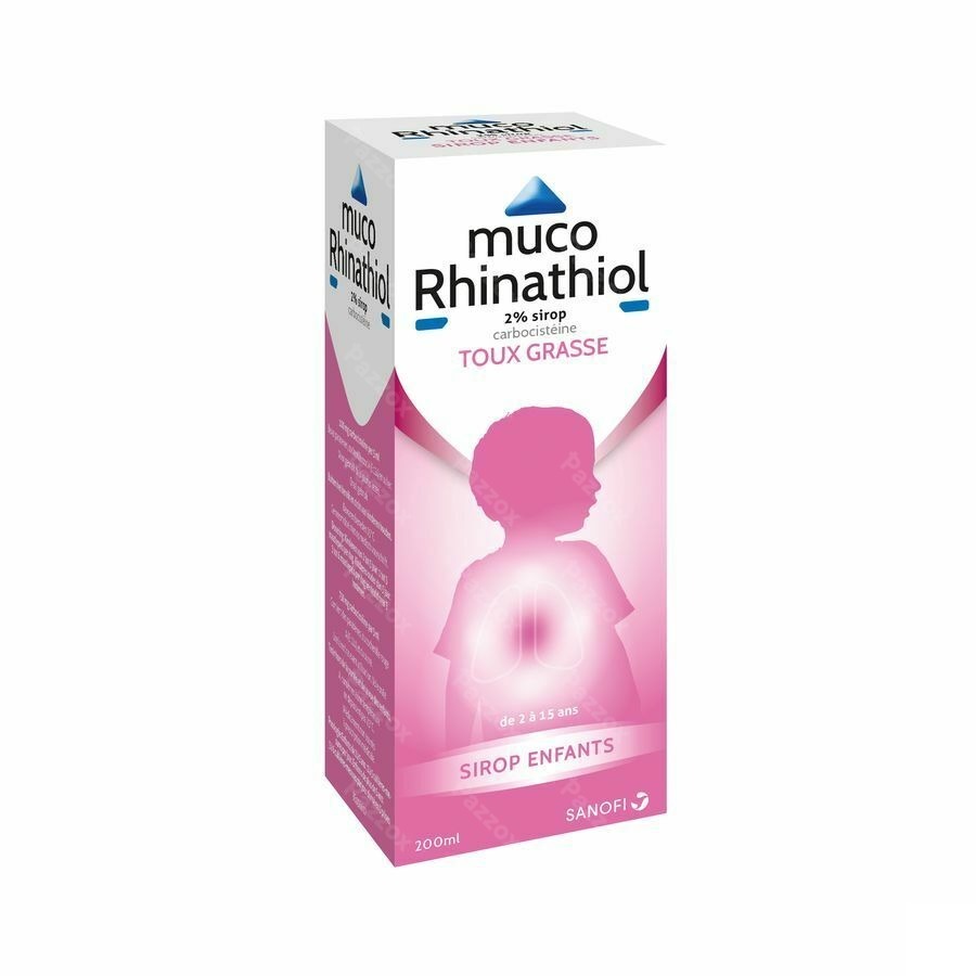 Muco Rhinathiol 2% Enfant Sirop 200ml