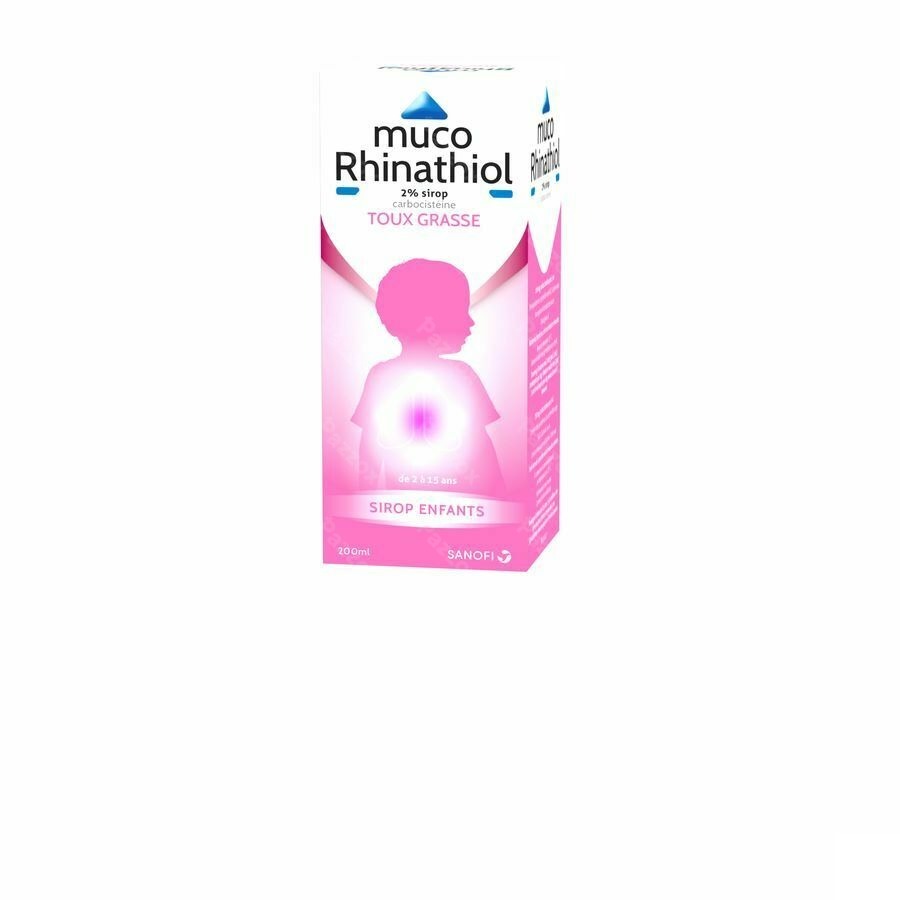Muco Rhinathiol 2% Enfant Sirop 200ml