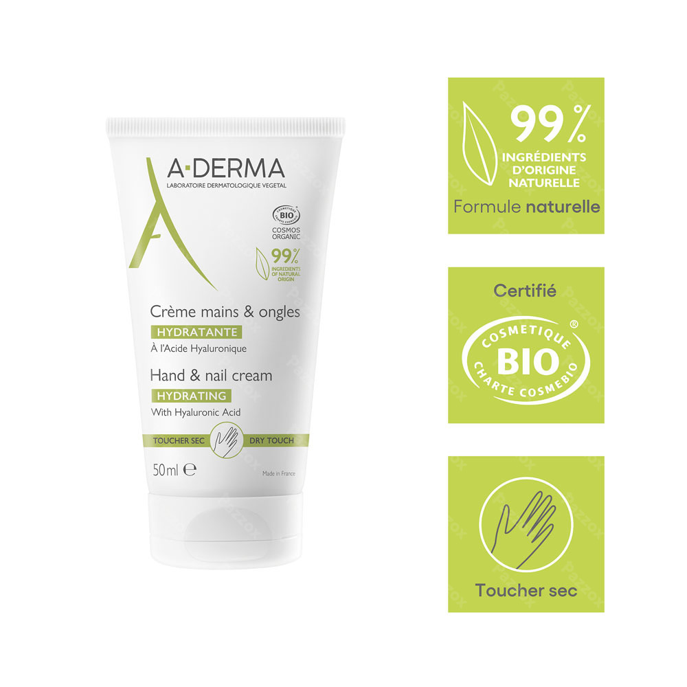A-Derma Crème Mains Lait Avoine 50ml