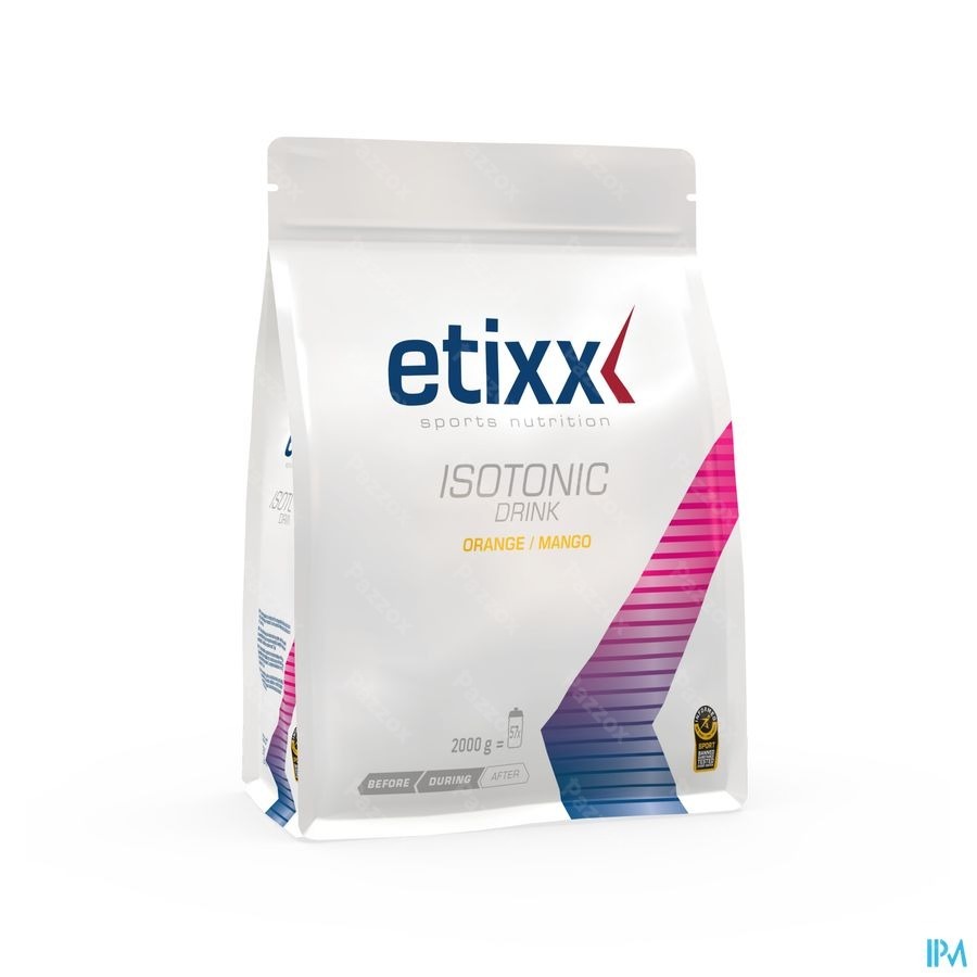 Etixx Isotonic Drink Orange-Mangue 2kg