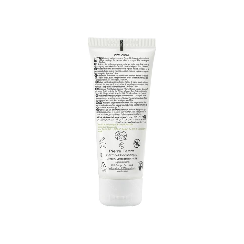 A-Derma Biology Global Soin Imperfections 40ml